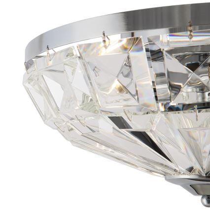 Maytoni MOD094CL-04CH - Loftlampe FACET 4xE14/60W/230V skinnende krom