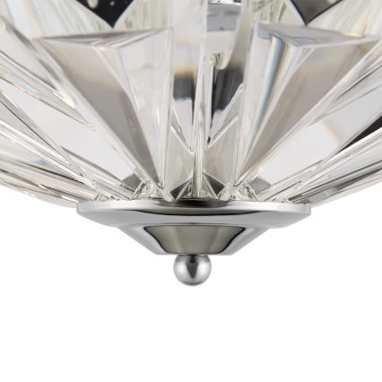 Maytoni MOD094CL-04CH - Loftlampe FACET 4xE14/60W/230V skinnende krom