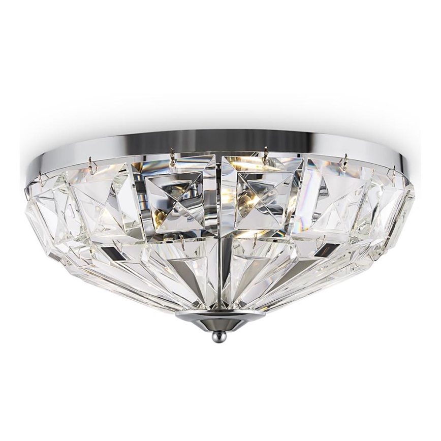Maytoni MOD094CL-04CH - Loftlampe FACET 4xE14/60W/230V skinnende krom