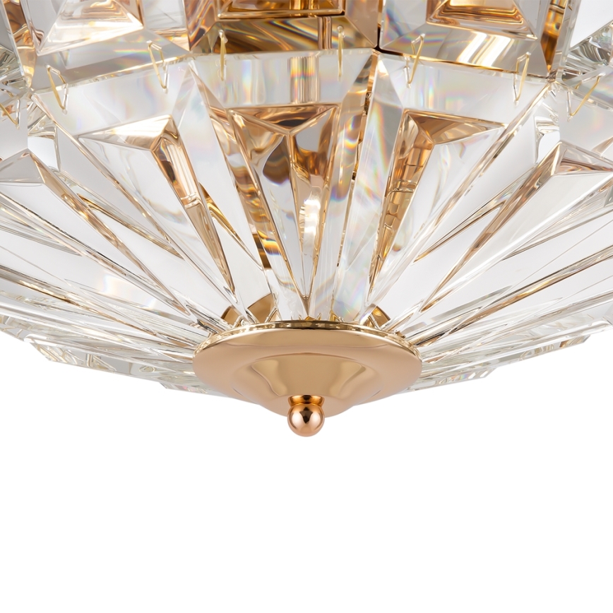 Maytoni MOD094CL-04G - Loftlampe FACET 4xE14/60W/230V kobber