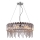 Maytoni MOD097PL-08CH - Pendel HAIL 8xE14/40W/230V diameter 60,5 cm skinnende krom