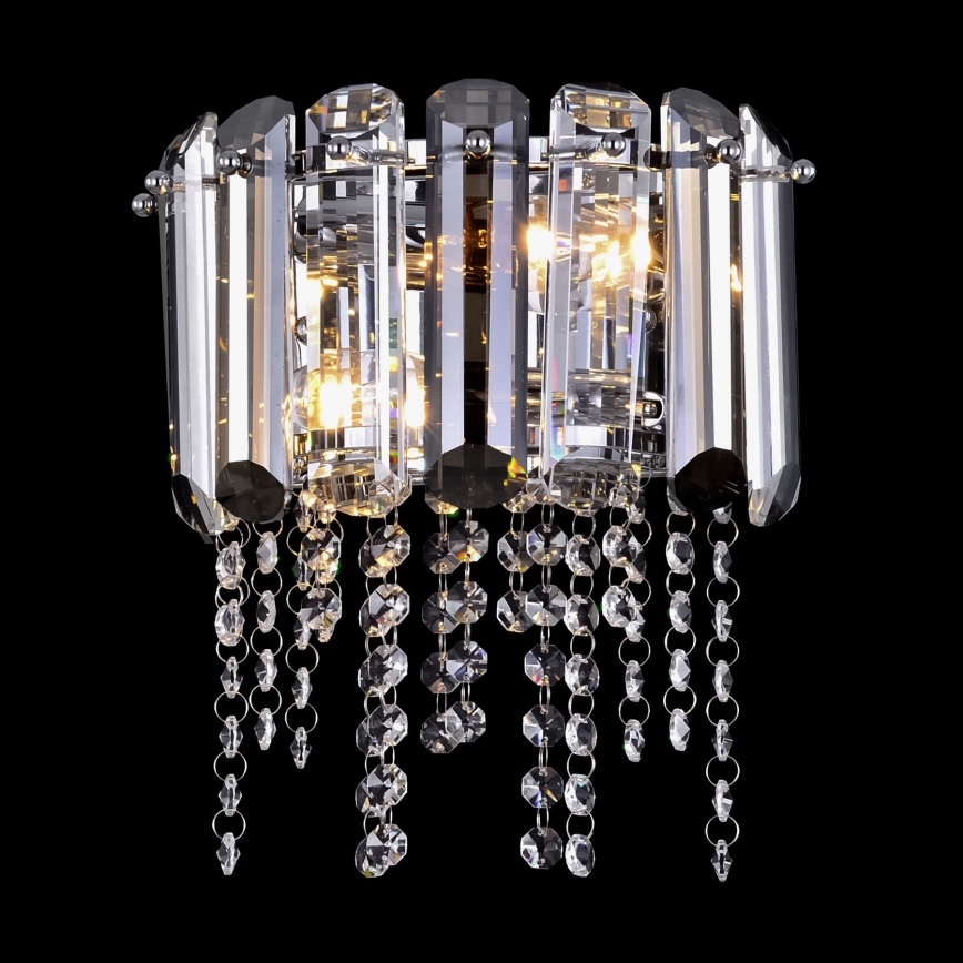 Maytoni MOD097WL-02CH - Væglampe HAIL 2xE14/40W/230V skinnende krom