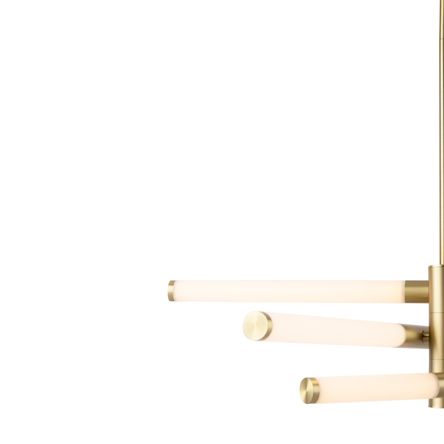 Maytoni MOD106PL-L28G3K - AXIS LED-lysekrone på stang, 28W LED, 230V, guld