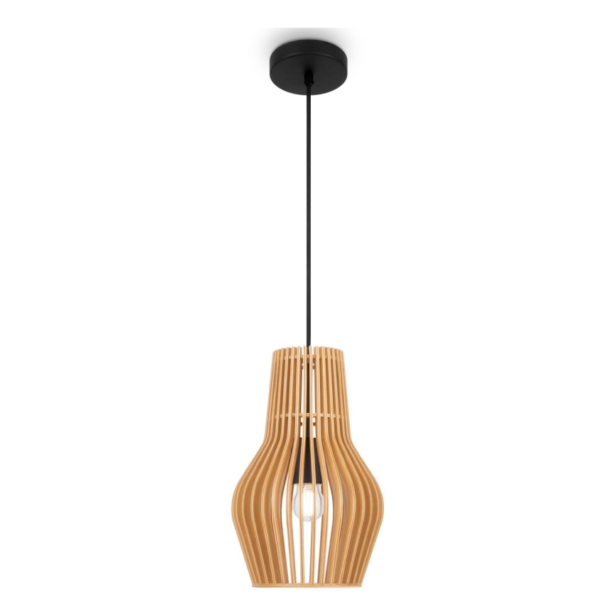 Maytoni MOD191PL-01W - Pendel ROOTS 1xE27/40W/230V diameter 20 cm beige