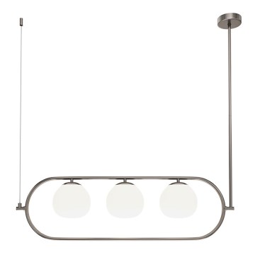 Maytoni MOD221PL-03N - Pendellampe ERICH 3xE14/40W/230V mat krom