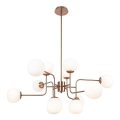 Maytoni MOD221PL-12G - Pendellampe ERICH 12xE14/40W/230V kobber