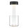 Maytoni MOD229TL-L3B3K1 - Bærbar LED  bordlampe dæmpbar og genopladelig LED/3W/5V 2200-4000K sort/transparent