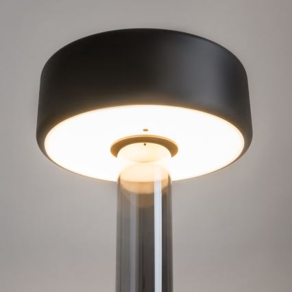 Maytoni MOD229TL-L3B3K3 - Genopladelig LED bordlampe dæmpbar og bærbar  LED/3W/5V 2200-4000K sort/grå