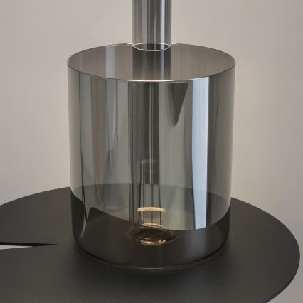 Maytoni MOD229TL-L3B3K3 - Genopladelig LED bordlampe dæmpbar og bærbar  LED/3W/5V 2200-4000K sort/grå