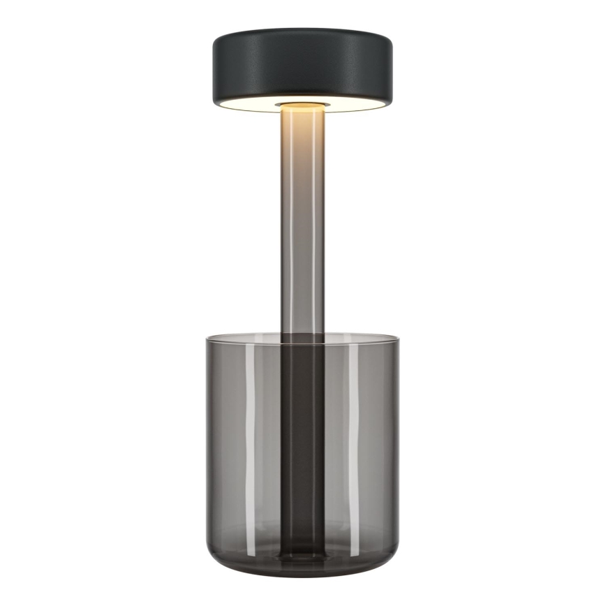 Maytoni MOD229TL-L3B3K3 - Genopladelig LED bordlampe dæmpbar og bærbar  LED/3W/5V 2200-4000K sort/grå