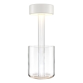 Maytoni MOD229TL-L3W3K1 - Bærbar LED bordlampe dæmpbar og genopladelig LED/3W/5V 2200-4000K hvid/transparent