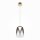 Maytoni MOD282PL-L8G3K - LED pendel SPLASH LED/7W/230V 3000K guldfarvet