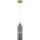 Maytoni MOD302PL-01GR - Pendel ANTIC 1xE14/40W/230V guldfarvet/grå