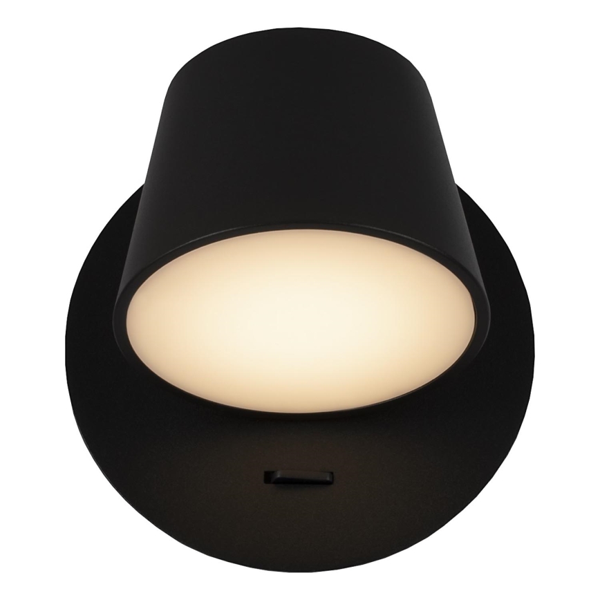 Maytoni MOD421WL-L6B3K - LED væglampe PIXEL LED/7W/230V 3000K sort