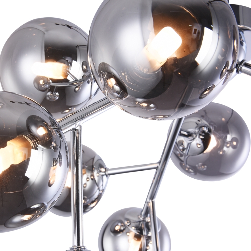 Maytoni MOD545PL-12CH - Loftlampe DALLAS 12xG9/28W/230V skinnende krom