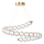Maytoni MOD555PL-L35G3K - LED pendel AMULET LED/40W/230V 3000K guldfarvet