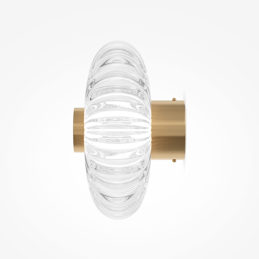 Maytoni MOD555WL-L3G3K - LED væglampe AMULET LED/3W/230V 3000K guldfarvet