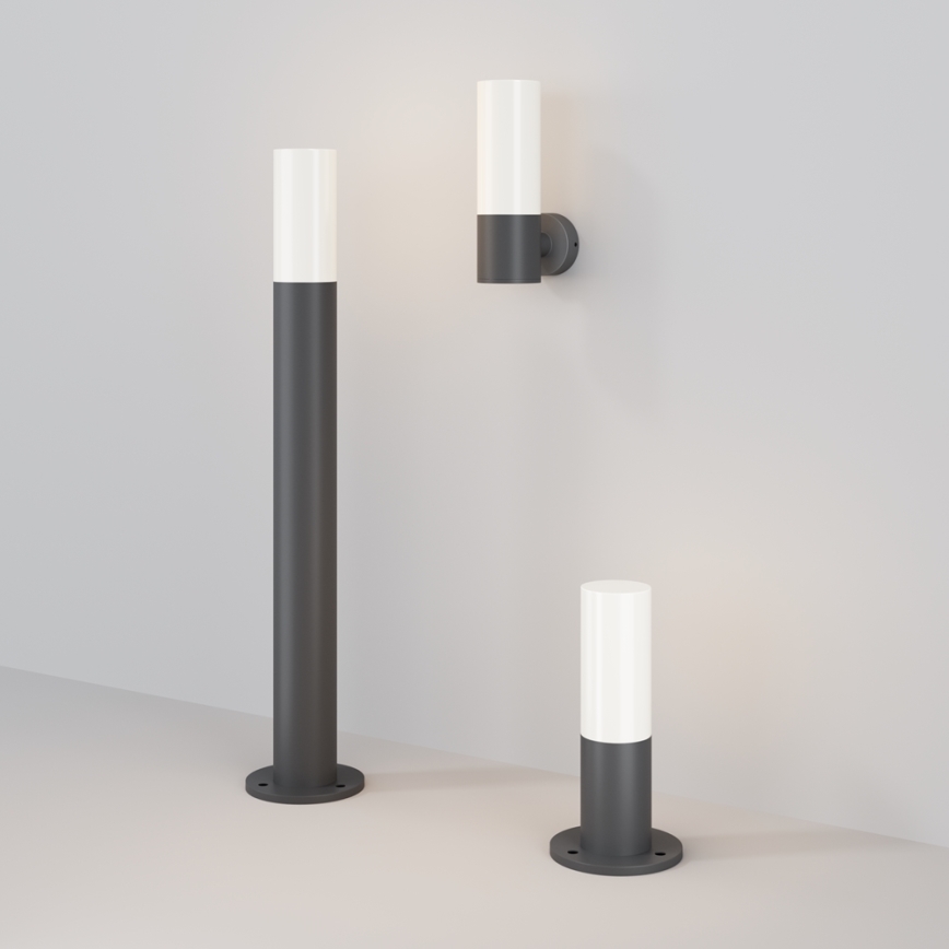 Maytoni O418FL-01GR1 - Udendørslampe WILLIS 1xE27/60W/230V 80 cm IP54 antracit