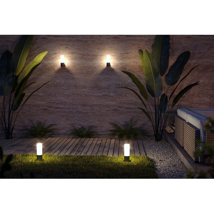 Maytoni O418WL-01B - Udendørs væglampe WILLIS 1xE27/60W/230V IP54 sort