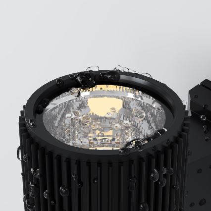 Maytoni O419WL-01B - Udendørs væglampe RANDO 1xE27/60W/230V IP54 sort