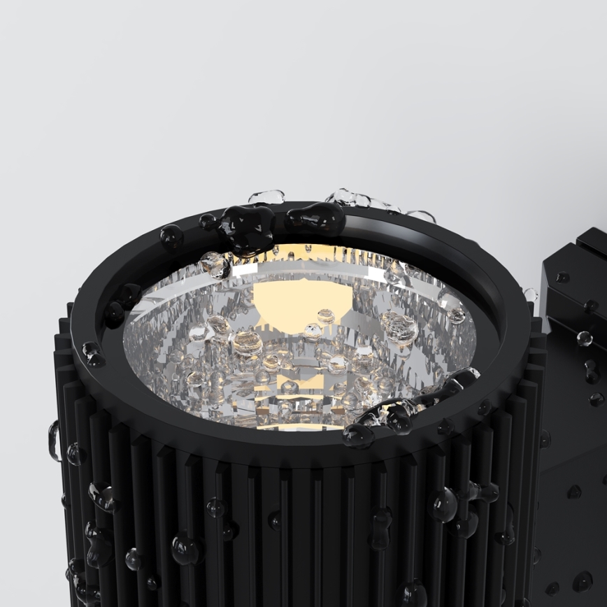 Maytoni O419WL-01B - Udendørs væglampe RANDO 1xE27/60W/230V IP54 sort