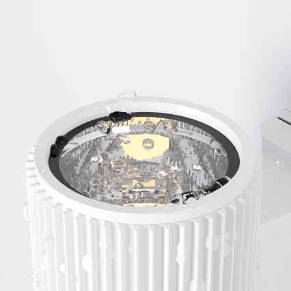 Maytoni O419WL-01W - Udendørs væglampe RANDO 1xE27/60W/230V IP54 hvid