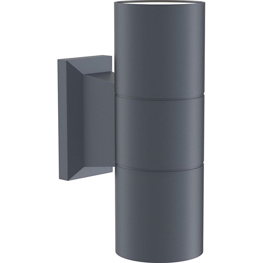Maytoni O574WL-02GR - Udendørs væglampe BOWERY 2xGU10/50W/230V IP54 antracit