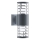 Maytoni O576WL-02GR - Udendørs væglampe BRONX 2xE27/60W/230V IP54 antracit