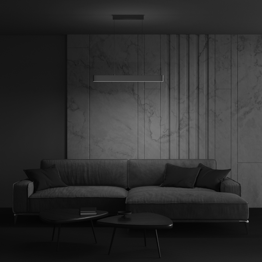 Maytoni P010PL-L23G3K - LED pendel STEP LED/23W/230V 3000K 91 cm guldfarvet