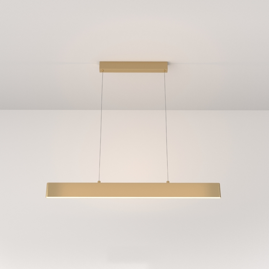 Maytoni P010PL-L23G3K - LED pendel STEP LED/23W/230V 3000K 91 cm guldfarvet