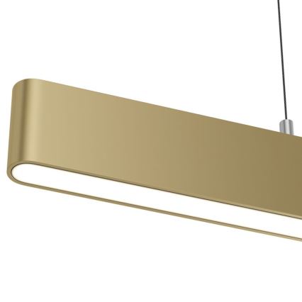 Maytoni P010PL-L23G3K - LED pendel STEP LED/23W/230V 3000K 91 cm guldfarvet