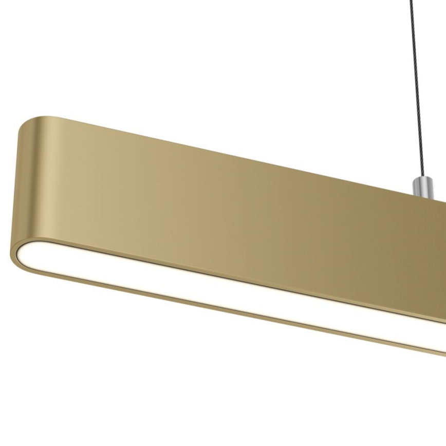 Maytoni P010PL-L23G3K - LED pendel STEP LED/23W/230V 3000K 91 cm guldfarvet