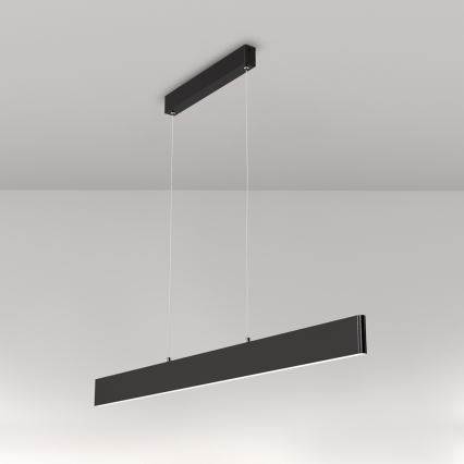 Maytoni P010PL-L30B4K - LED pendel STEP LED/30W/230V 4000K 118,5 cm sort