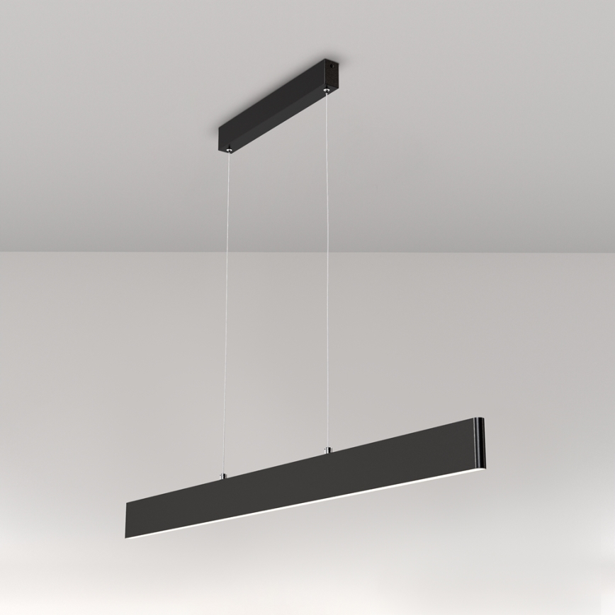 Maytoni P010PL-L30B4K - LED pendel STEP LED/30W/230V 4000K 118,5 cm sort