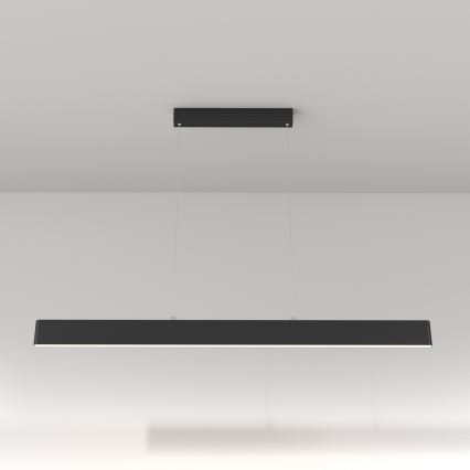 Maytoni P010PL-L30B4K - LED pendel STEP LED/30W/230V 4000K 118,5 cm sort