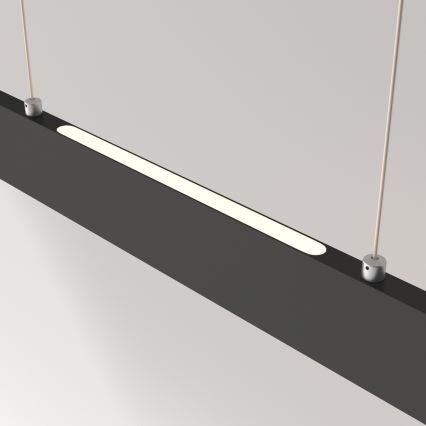 Maytoni P010PL-L30B4K - LED pendel STEP LED/30W/230V 4000K 118,5 cm sort