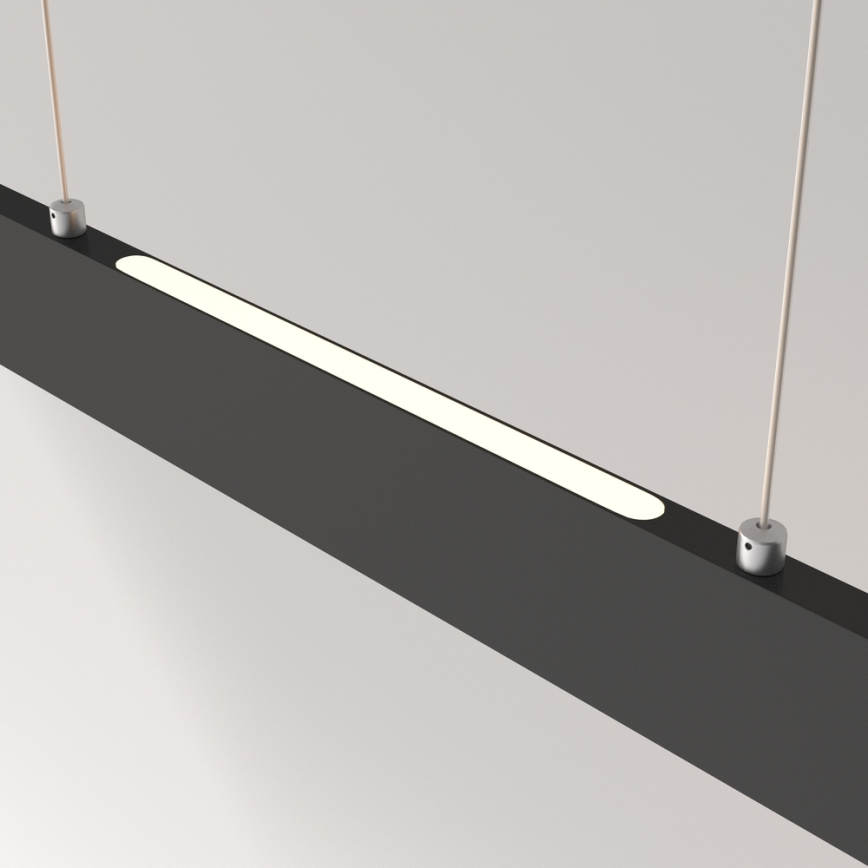 Maytoni P010PL-L30B4K - LED pendel STEP LED/30W/230V 4000K 118,5 cm sort