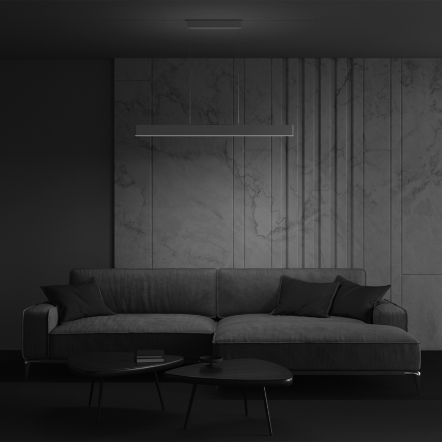 Maytoni P010PL-L30W4K - LED pendel STEP LED/30W/230V 4000K 118,5 cm hvid