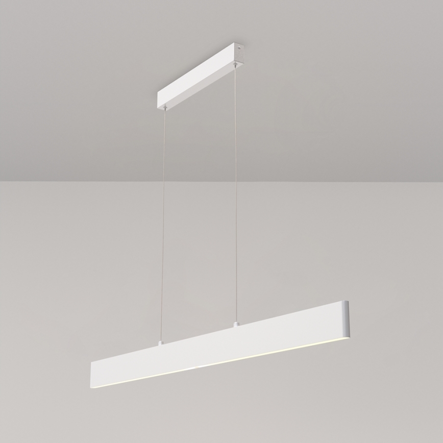 Maytoni P010PL-L30W4K - LED pendel STEP LED/30W/230V 4000K 118,5 cm hvid