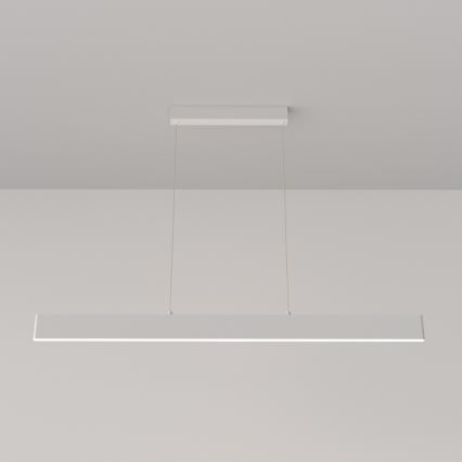 Maytoni P010PL-L30W4K - LED pendel STEP LED/30W/230V 4000K 118,5 cm hvid