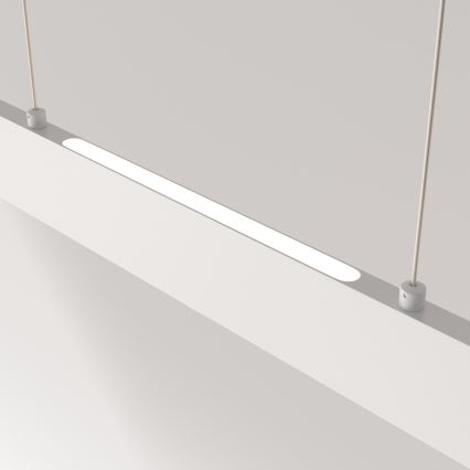Maytoni P010PL-L30W4K - LED pendel STEP LED/30W/230V 4000K 118,5 cm hvid