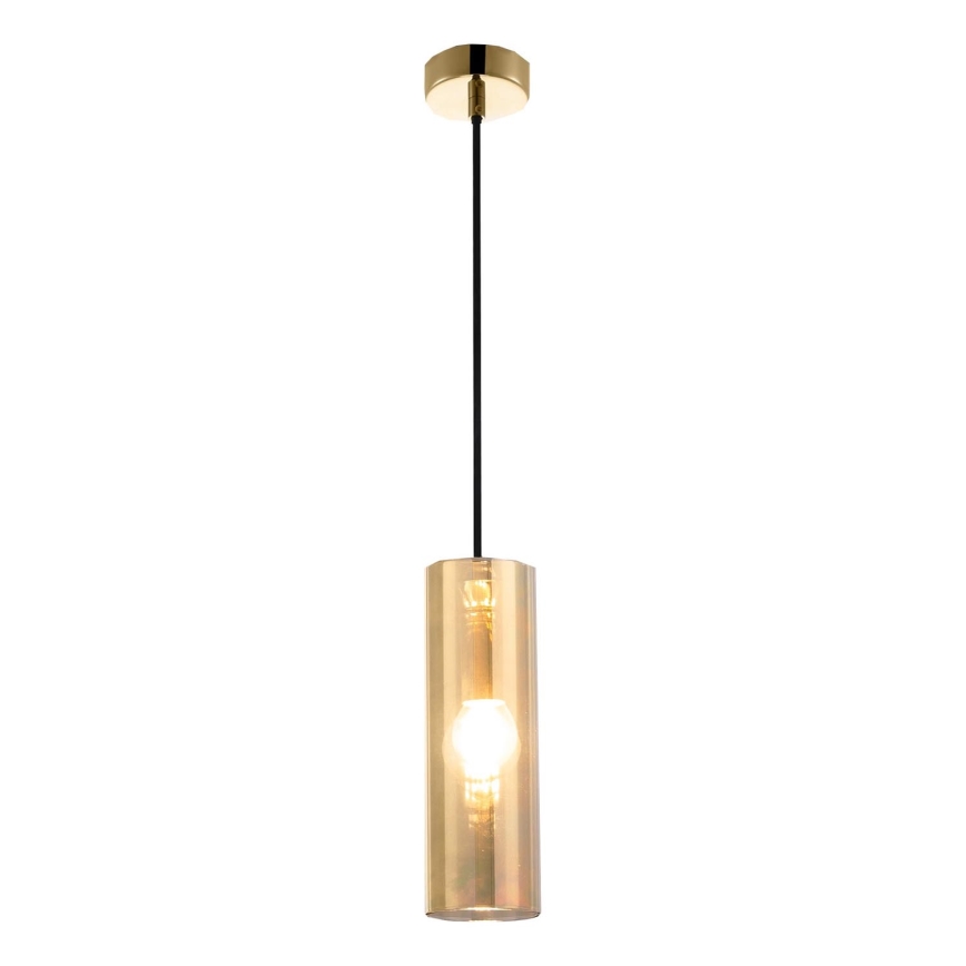 Maytoni P011PL-01G - Pendel GIOIA 1xE14/40W/230V guldfarvet