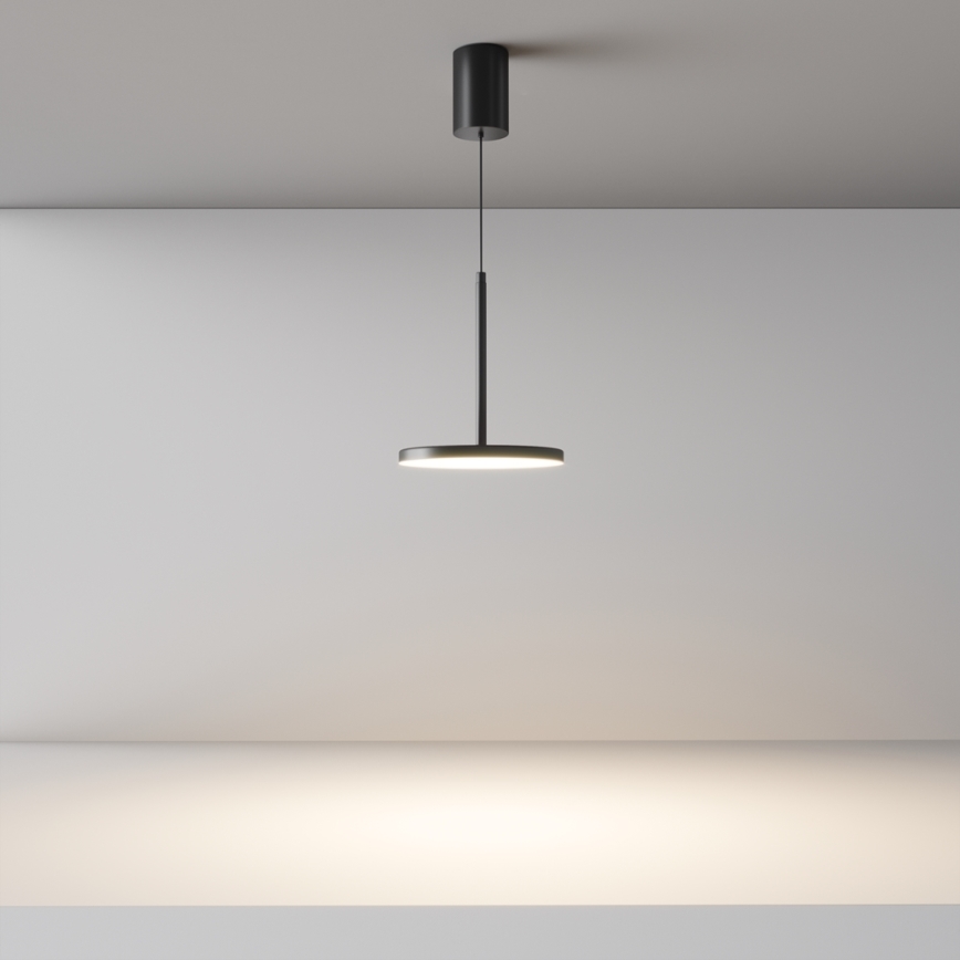 Maytoni P076PL-L12W3K-B - LED pendel PLATO LED/12W/230V 3000K sort