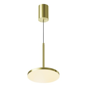 Maytoni P076PL-L12W3K-BS - LED pendel PLATO LED/12W/230V 3000K guldfarvet