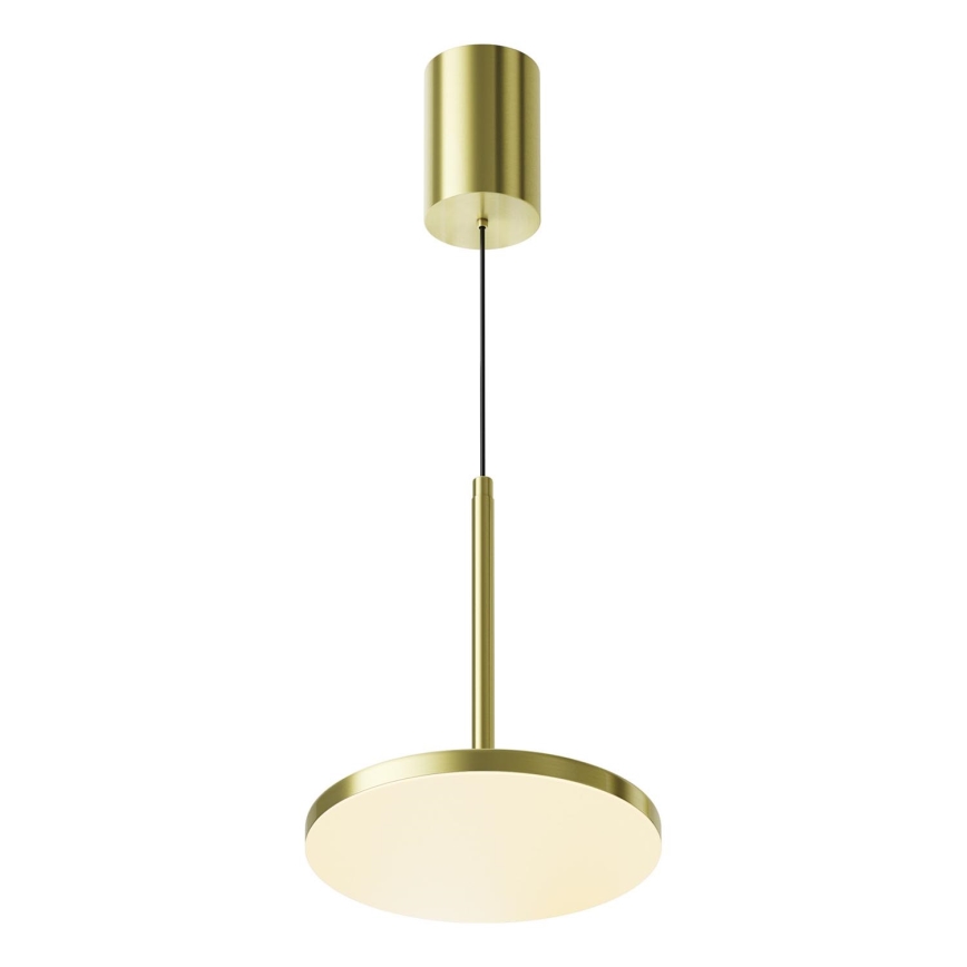 Maytoni P076PL-L12W3K-BS - LED pendel PLATO LED/12W/230V 3000K guldfarvet
