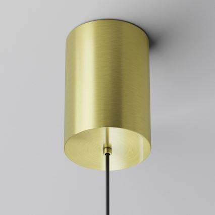 Maytoni P076PL-L12W3K-BS - LED pendel PLATO LED/12W/230V 3000K guldfarvet