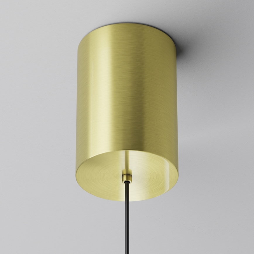 Maytoni P076PL-L12W3K-BS - LED pendel PLATO LED/12W/230V 3000K guldfarvet
