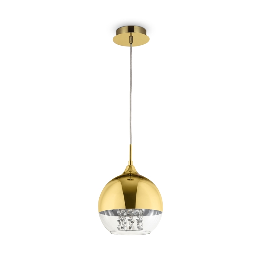 Maytoni P140-PL-110-1-G - Pendel FERMI 1xE27/60W/230V guldfarvet