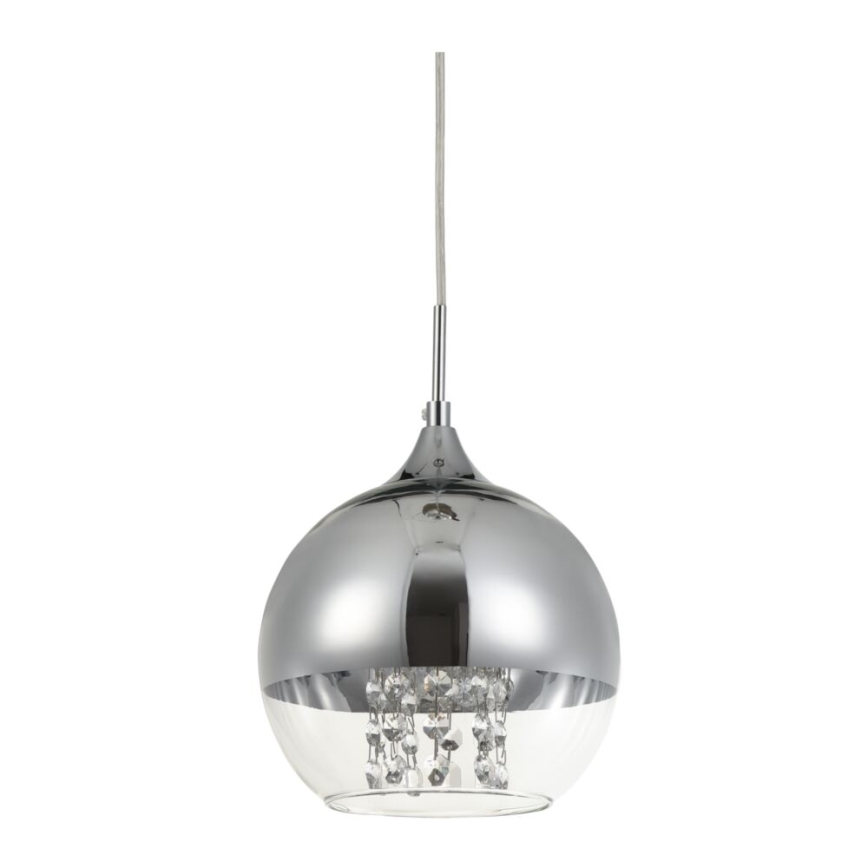 Maytoni P140-PL-110-1-N - Pendel FERMI 1xE27/60W/230V skinnende krom