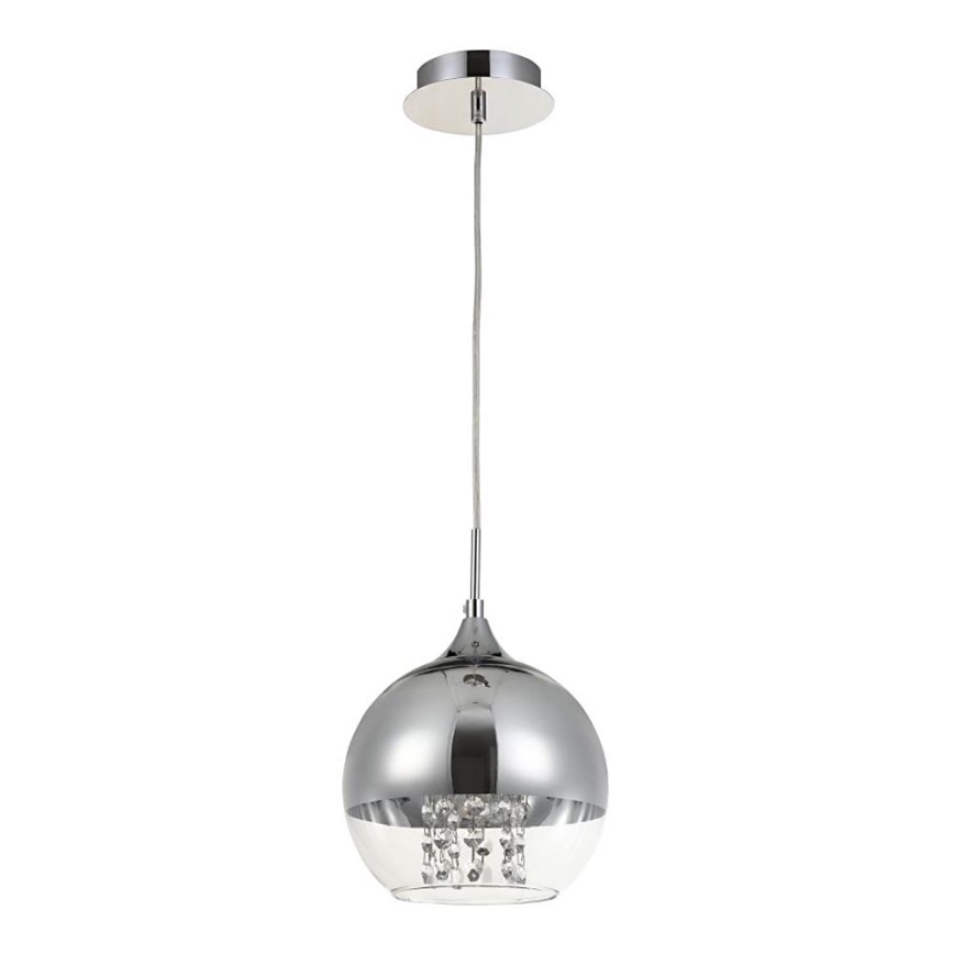 Maytoni P140-PL-110-1-N - Pendel FERMI 1xE27/60W/230V skinnende krom